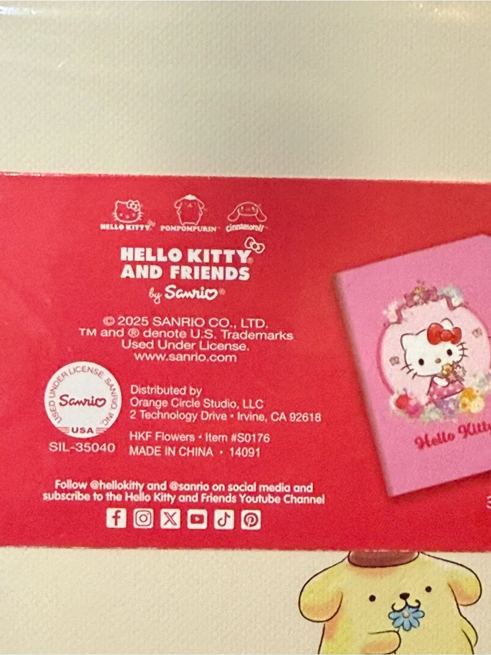 Hello Kitty & Friends Notebook Trio- NEW